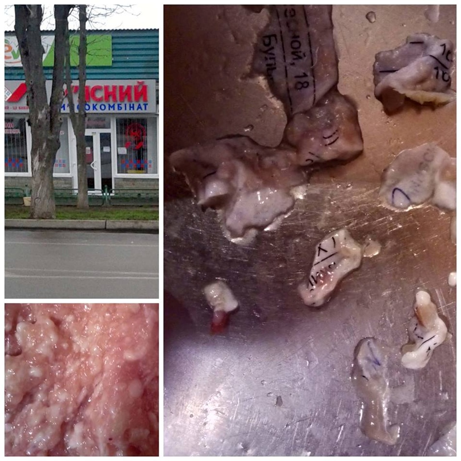 Ешь и читай: запорожанка обнаружила в купленном фарше бумагу (ФОТО)