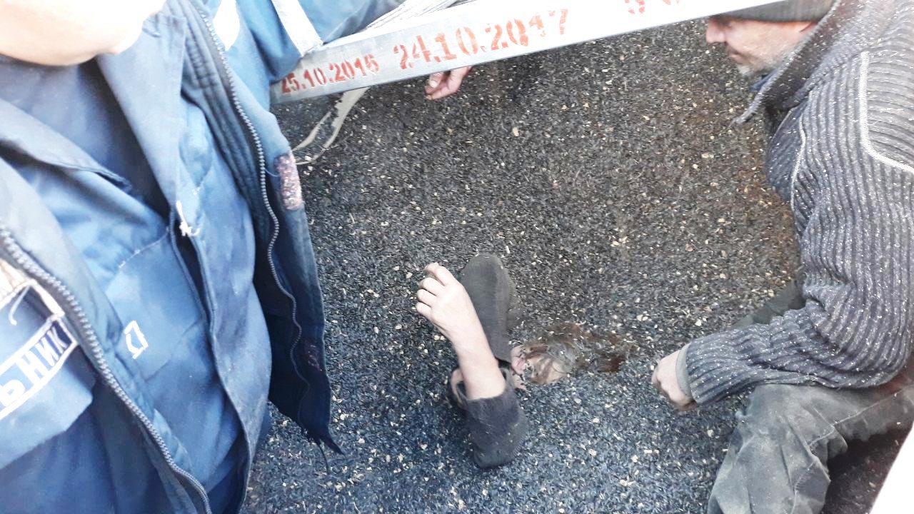 В Запорожской области женщина упала в цистерну с семечками (ФОТО)