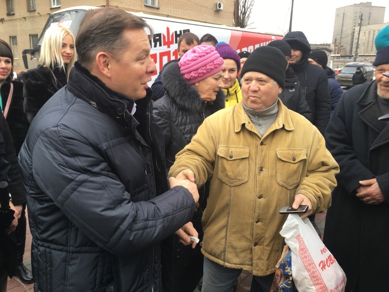 Чем запомнился визит Олега Ляшко в Запорожскую область (Фоторепортаж)
