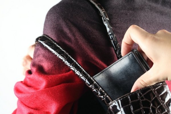 Будьте бдительны: в Запорожье на остановке общественного транспорта орудует карманница (ФОТОФАКТ)