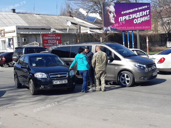 В Запорожской области столкнулись иномарки (ФОТО)