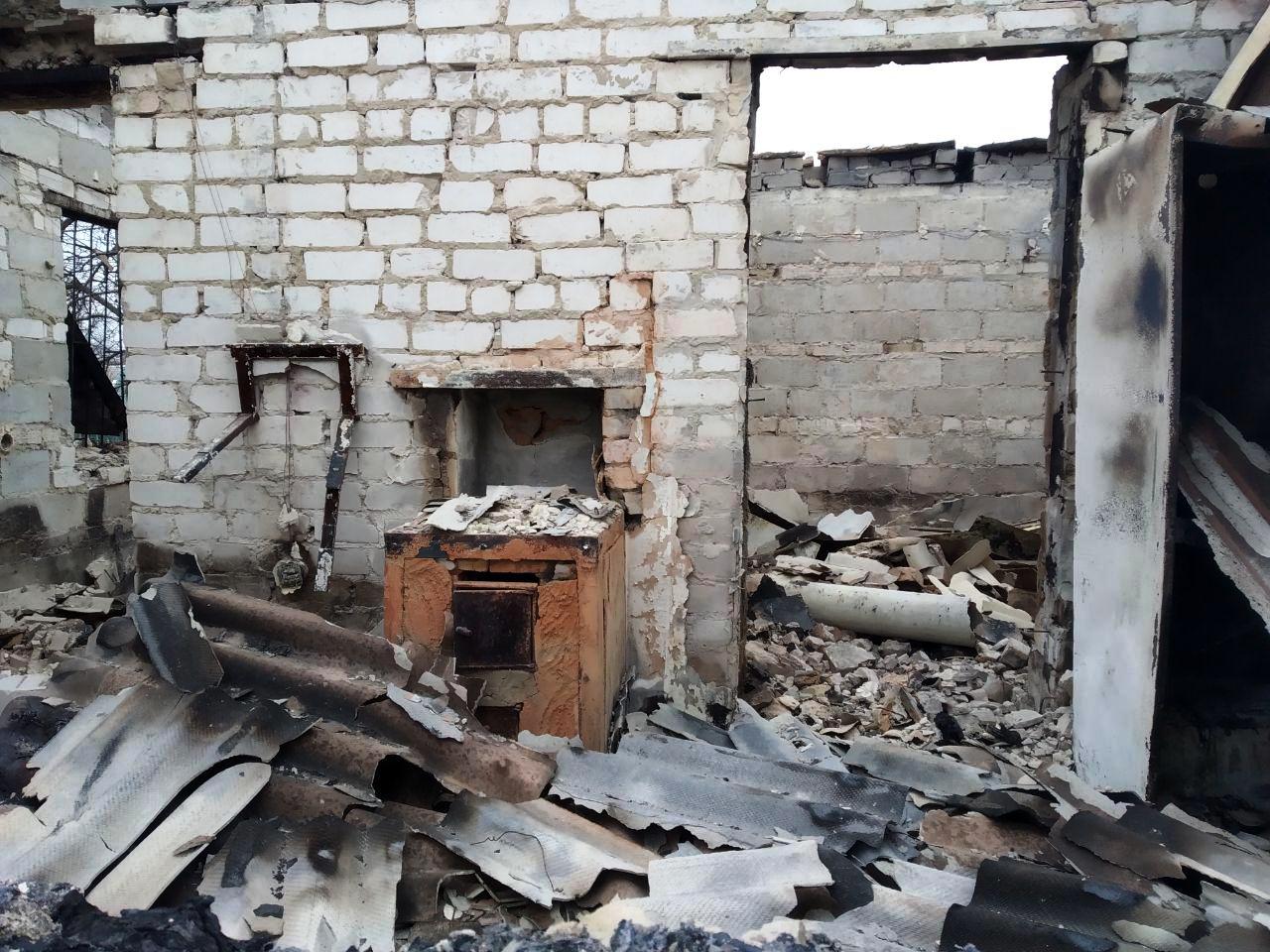 В Запорожской области заживо сгорел человек