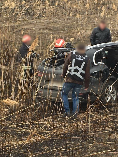 В Запорожской области случилась автокатастрофа. Опубликовано видео