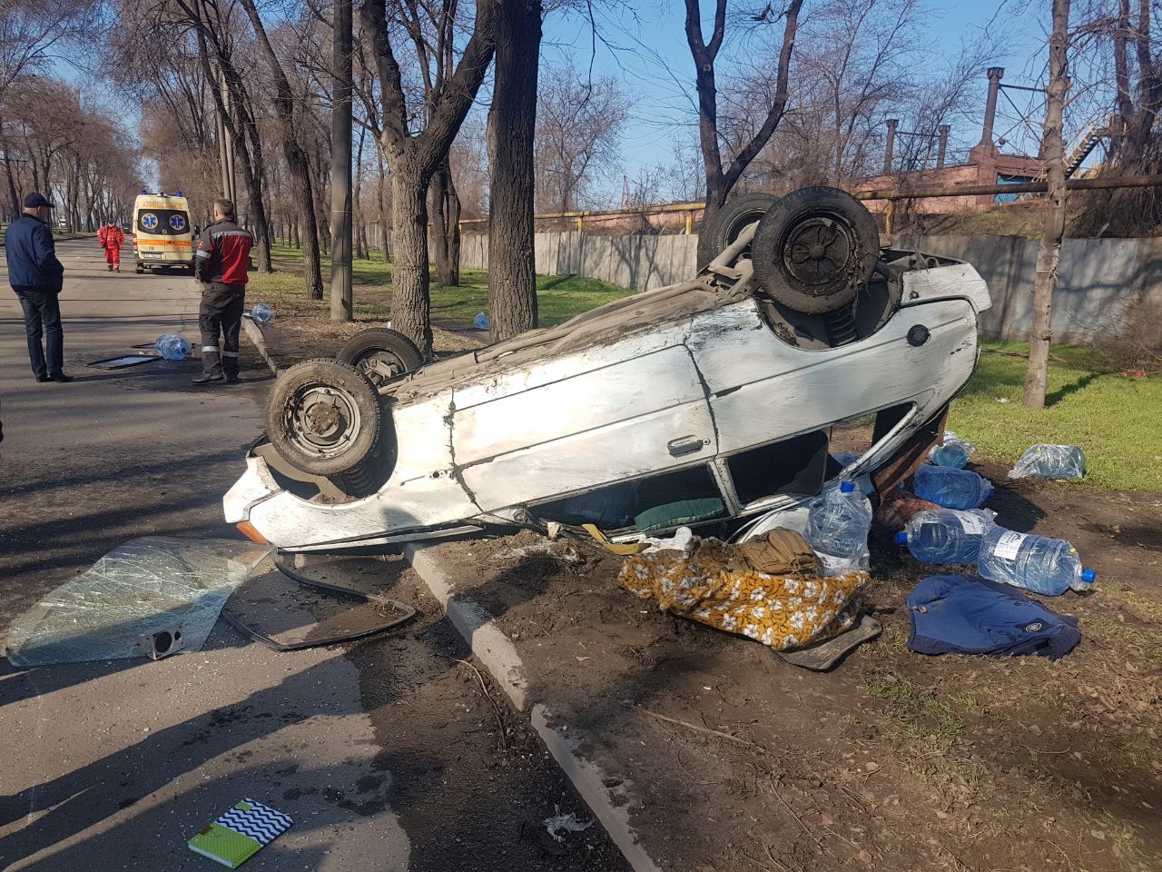 Подробности ДТП в Заводском районе Запорожья: есть пострадавшие (ФОТО)
