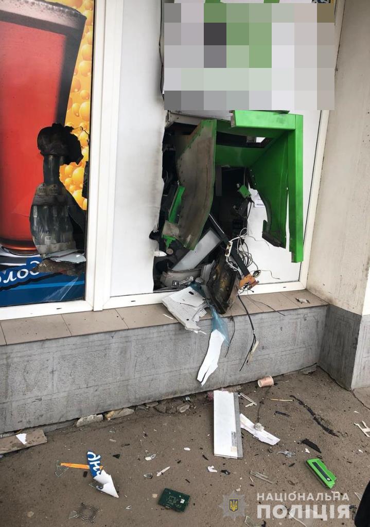 Появились подробности о взрыве банкомата в Запорожье
