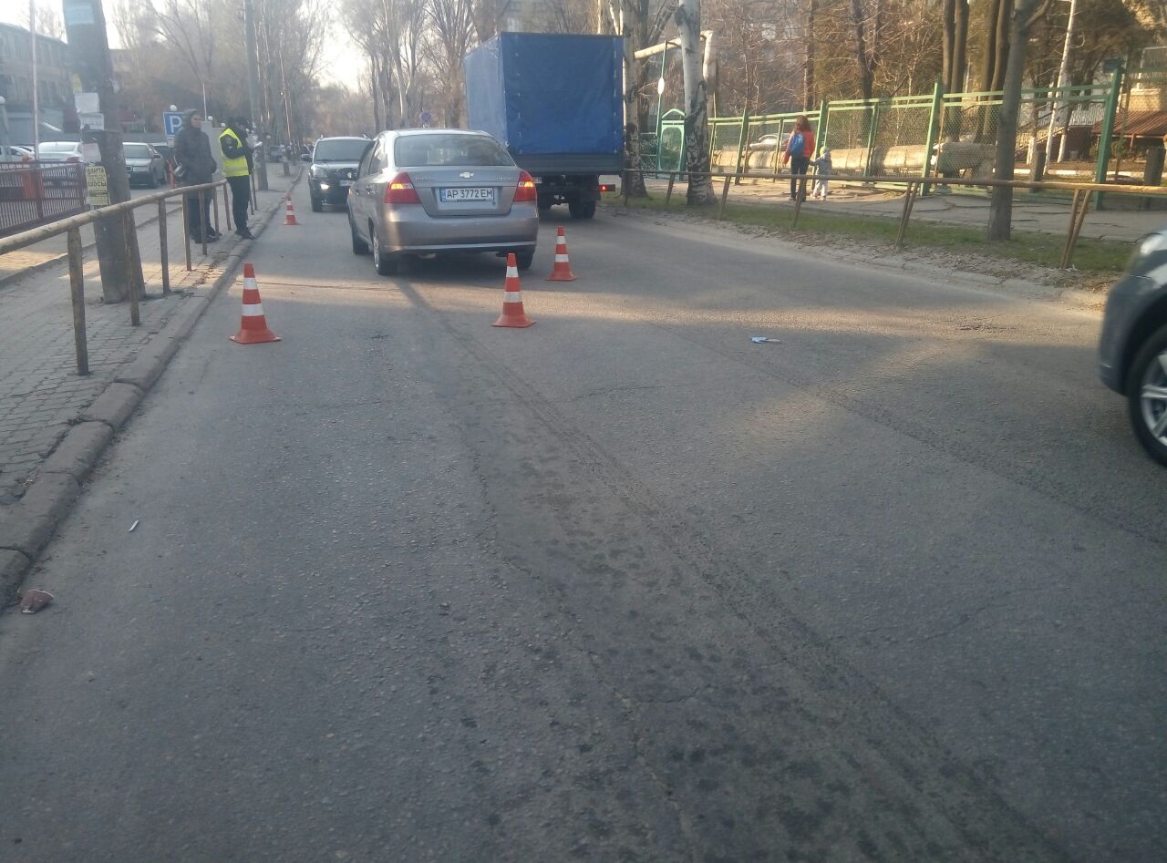 В Запорожье машина сбила ребенка: появились подробности (ФОТО)