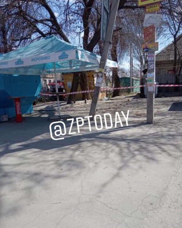 Запорожцы переполошились из-за муляжа гранаты