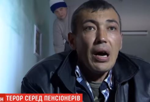 В пансионате на запорожском курорте бывший заключенный издевался над пенсионерами и врачами (ВИДЕО)