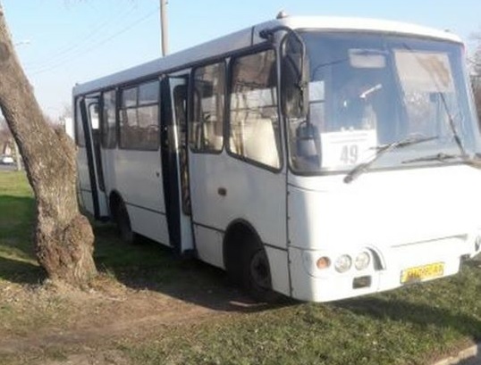 ДТП с маршруткой в Запорожье: водителю стало плохо за рулем (ФОТО)