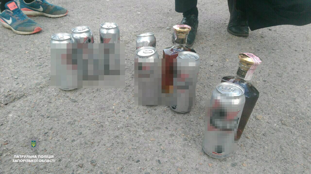 В Запорожье компания подростков обокрала супермаркет (ФОТО)