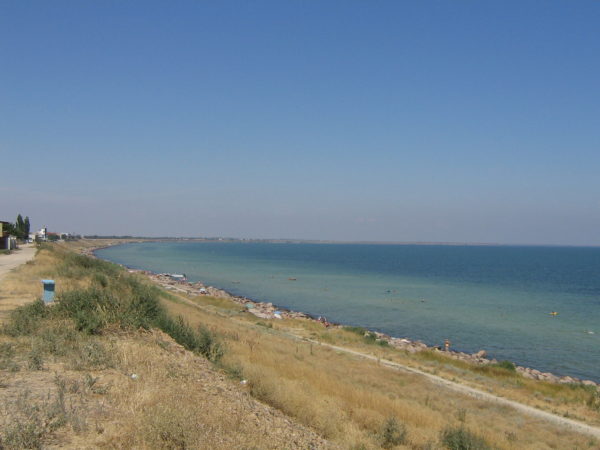 Азовское море может разрушить курортный городок
