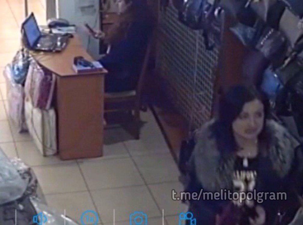 В Запорожской области камера видеонаблюдения запечатлела хитрую воровку (ВИДЕО)