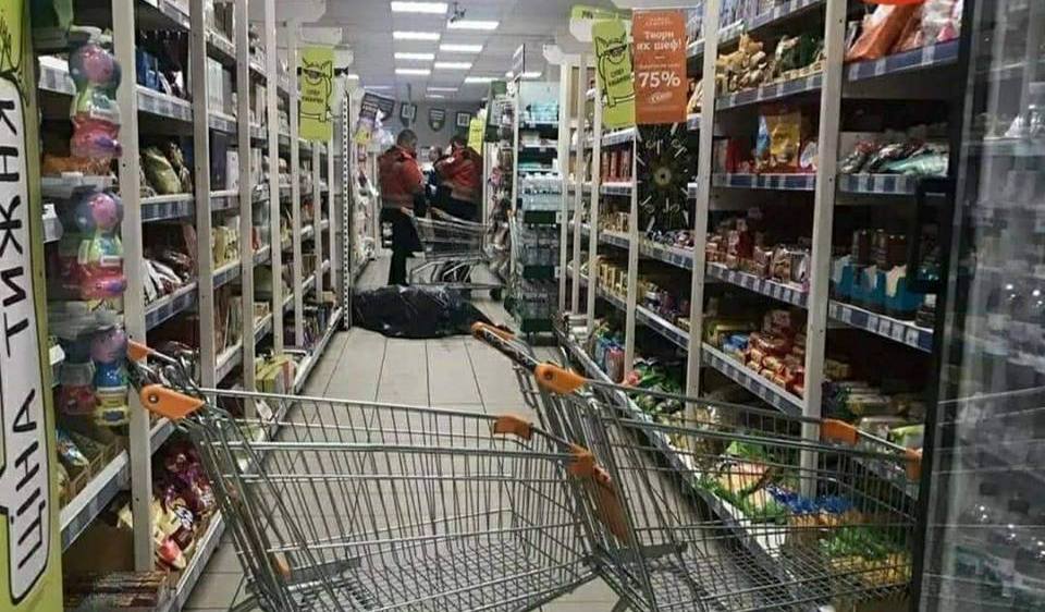 В Запорожской области произошел трагический инцидент в торговом зале супермаркета (ФОТО)
