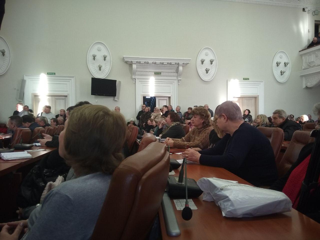 В Запорожье официальную встречу представителей ОСМД и Владимира Буряка превратили в балаган (ФОТО)