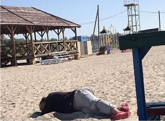 На запорожском курорте пляжная вечеринка закончилась больницей (ВИДЕО)