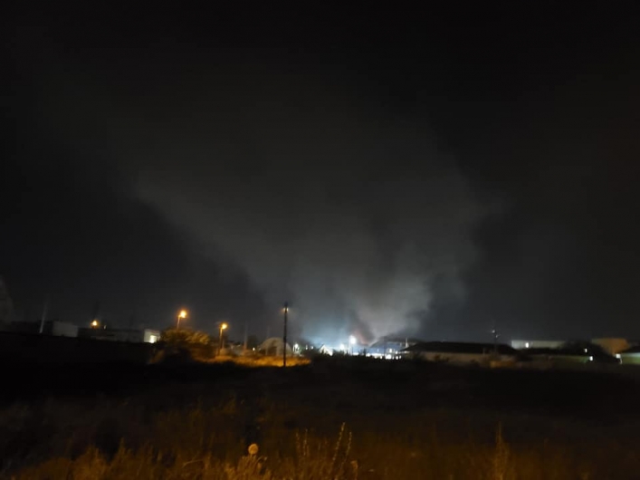 Город в Запорожской области накрыл неизвестный дым (ФОТО)