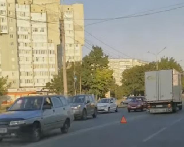В Запорожье на Бабурке произошла очередная авария (ВИДЕО)