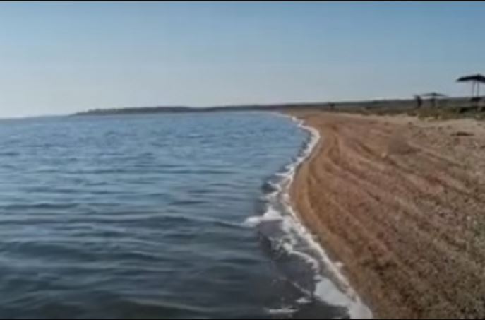 В сети показали, что сейчас происходит на Молочном лимане (ВИДЕО)