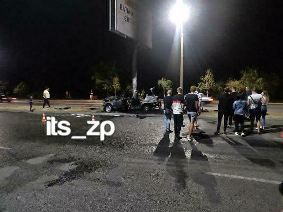 В Запорожье полицейские рассказали подробности смертельного ДТП на Набережной (ФОТО 18+)