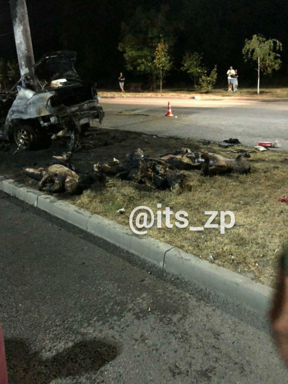 В Запорожье полицейские рассказали подробности смертельного ДТП на Набережной (ФОТО 18+)