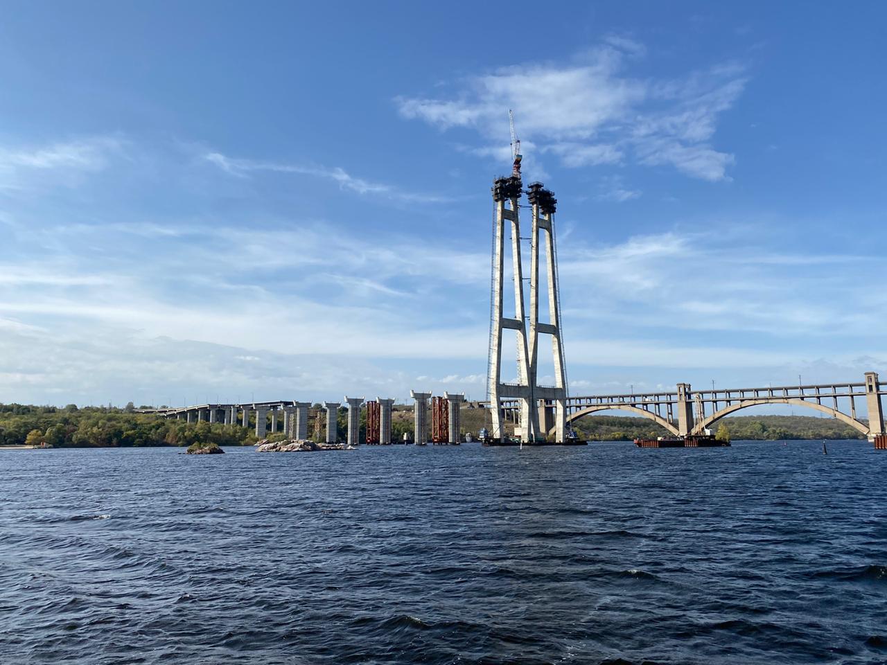 В Запорожье планируют завершить строительство моста через Старый Днепр: когда откроют (ФОТО)