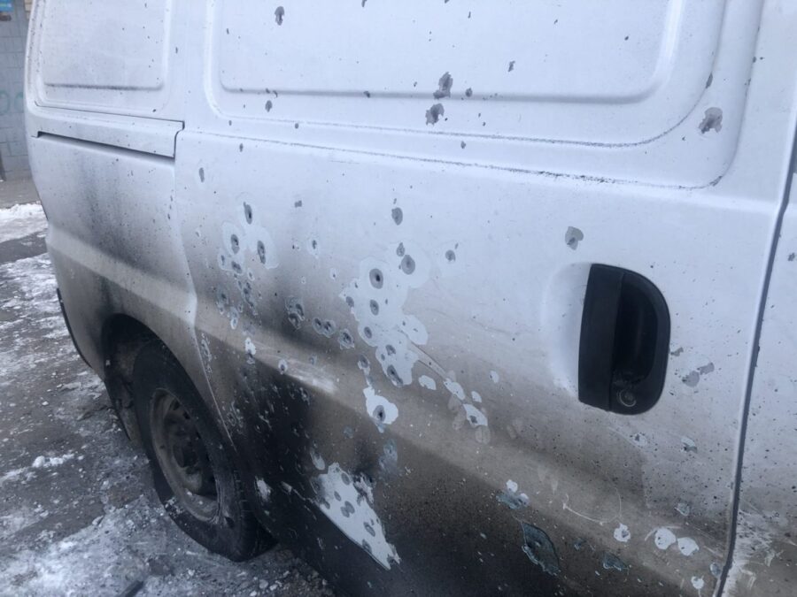 В полиции рассказали подробности взрыва микроавтобуса в Запорожской области (ВИДЕО)