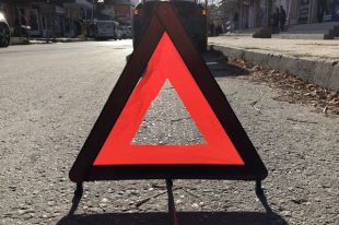 В центре Запорожья произошла авария: опубликовано ВИДЕО