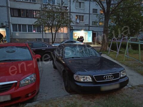 В Энергодаре мужчина прыгал по крышам автомобилей (ФОТО)