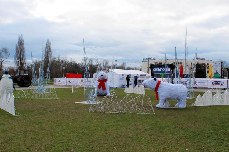 В Запорожье открыли рекордное количество новогодних локаций (ФОТО)