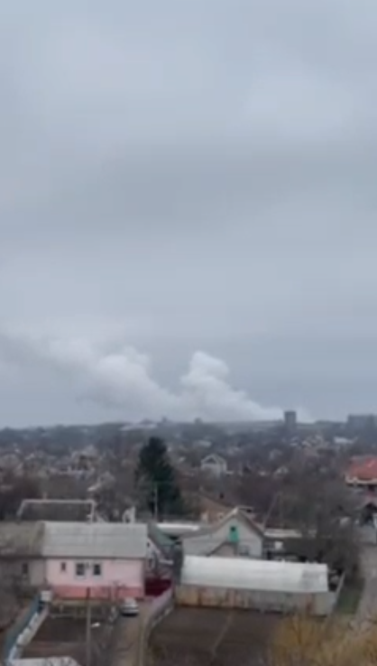 В небе над Запорожьем был сбит вражеский вертолет (ФОТО)