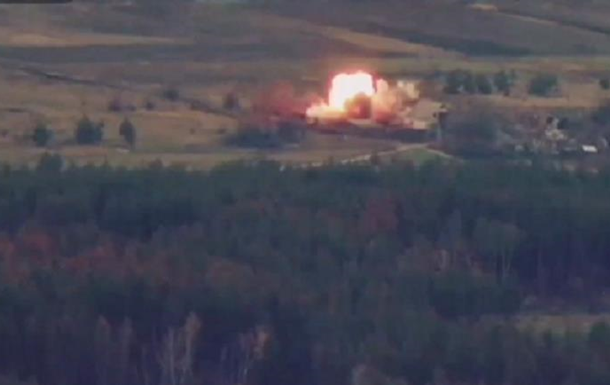 ЗСУ підірвали російський склад палива на Луганщині