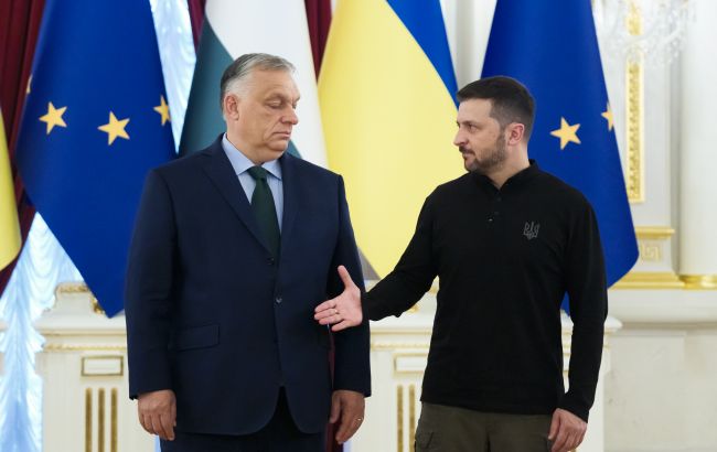 Зеленський про Орбана: не всі лідери можуть вести переговори, для цього треба сила