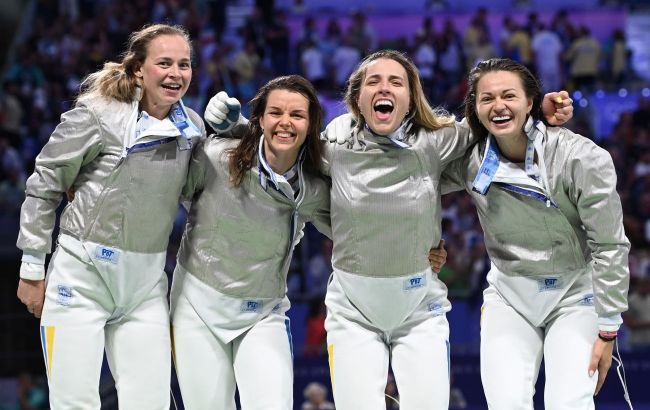 Збірна України здобула перше "золото" на Олімпіаді-2024 у фехтуванні