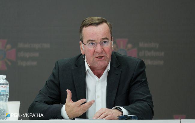 Пісторіус спростував повідомлення в ЗМІ про блокування Шольцем пакета допомоги Україні