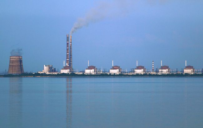 Біля Запорізької АЕС піднявся стовп густого диму: що відомо