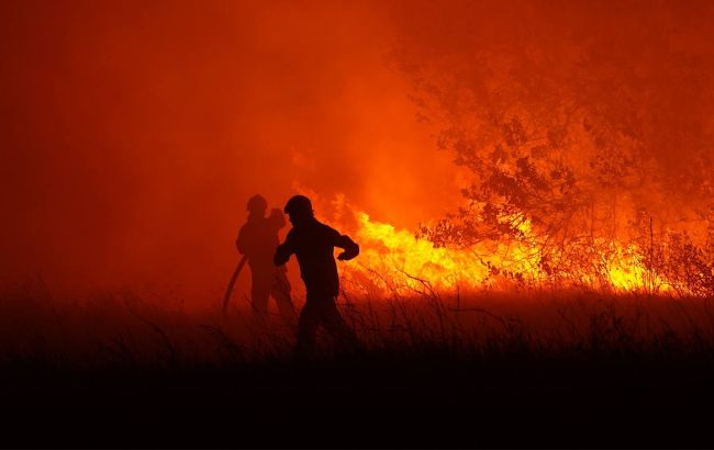 У Греції спалахнула масштабна лісова пожежа: влада евакуює села