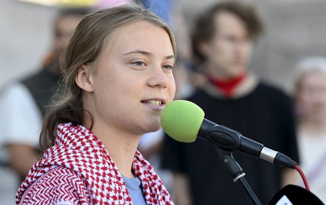 Ґрету Тунберг відпустили після арешту в Лондоні на пропалестинській акції протесту