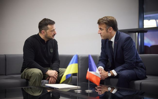 Макрон повідомив Зеленському про важливі рішення після переговорів у Китаї
