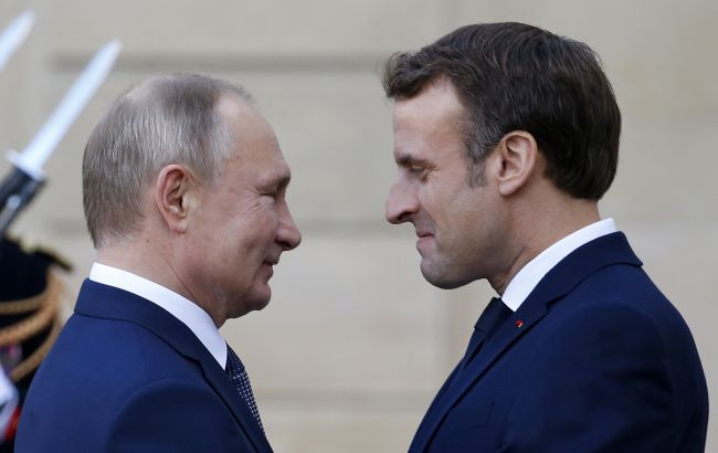 Макрон не виключає контакту з Путіним "в найближчі тижні"
