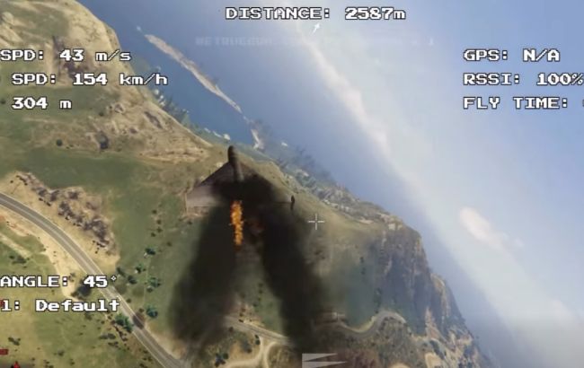 Гра GTA V стала полігоном для операторів дронів ЗСУ, яких вчать збивати "Шахеди" (відео)