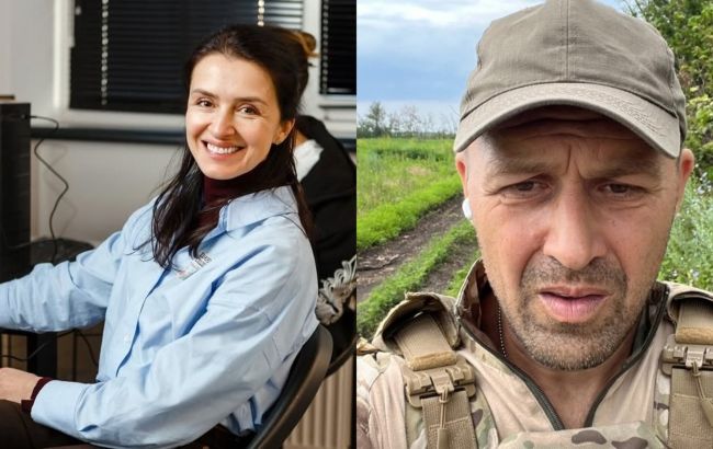 Хамайко про образу на чоловіка за рішення піти на війну: "Не той Андрій, якого я знала"