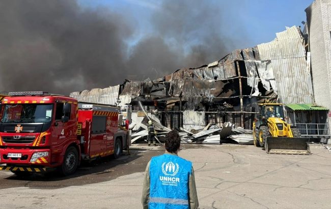 Росія знищила склад гуманітарної допомоги ООН у Дніпрі